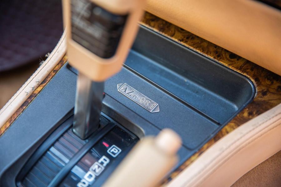 Детали интерьера Zagato Autech Stelvio (AZ1-0081) 1991 года  (фото 42 из 58)